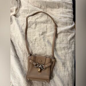 Alexander Wang Mixed Metal Lock Shoulder Bag